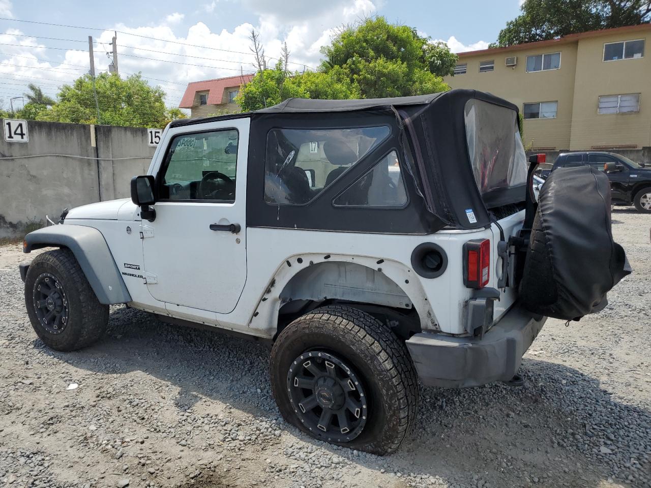 1C4AJWAG4EL118249 2014 Jeep Wrangler Sport