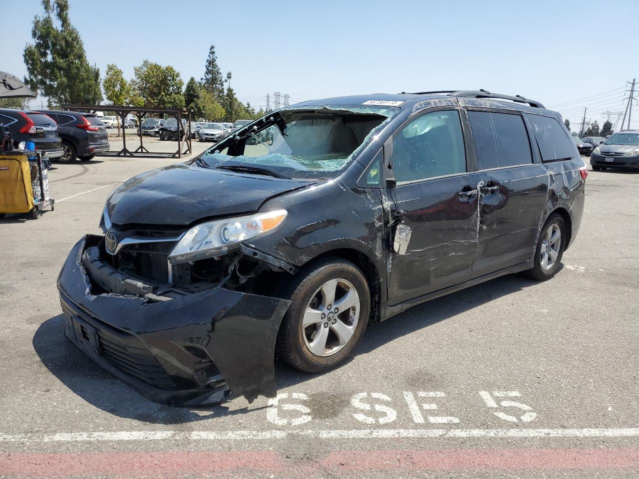 5TDKZ3DC7LS049217 2020 Toyota Sienna Le