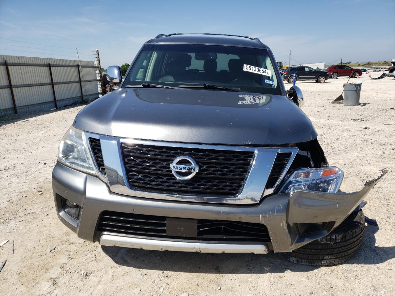 JN8AY2ND7H9009715 2017 Nissan Armada Sv