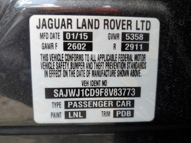 VIN SAJWJ1CD9F8V83773 2015 Jaguar XJ no.12