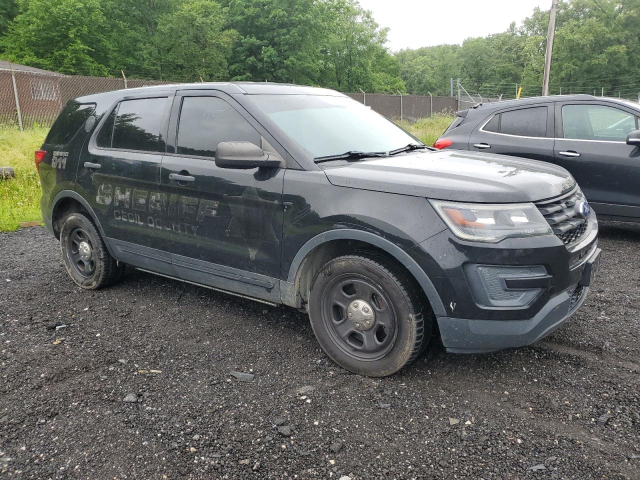 2017 Ford Explorer Police Interceptor vin: 1FM5K8AR4HGC35172