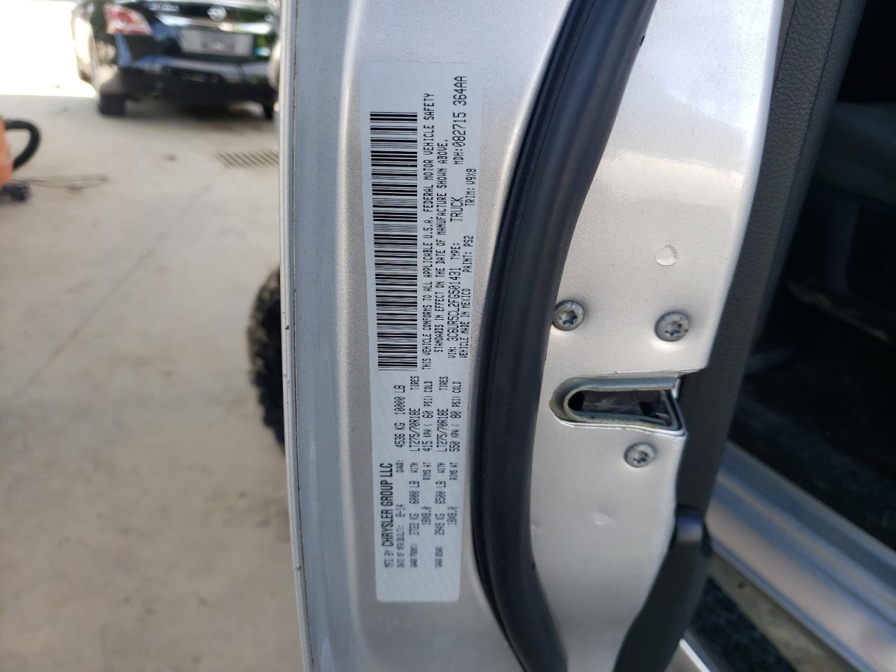 3C6UR5CL2FG501431 2015 Ram 2500 St