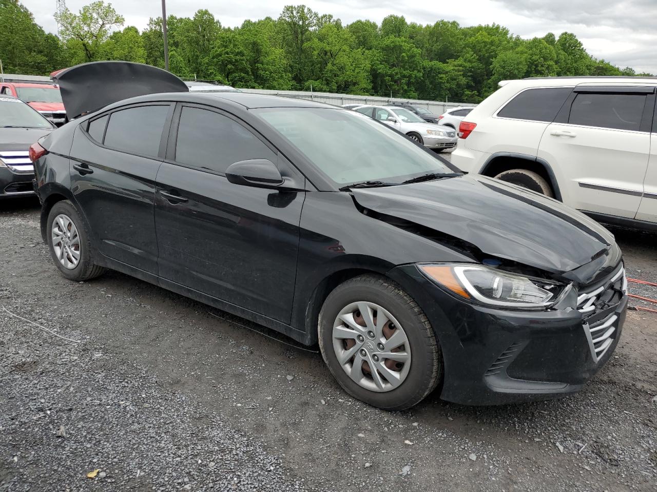 KMHD74LF6HU307354 2017 Hyundai Elantra Se