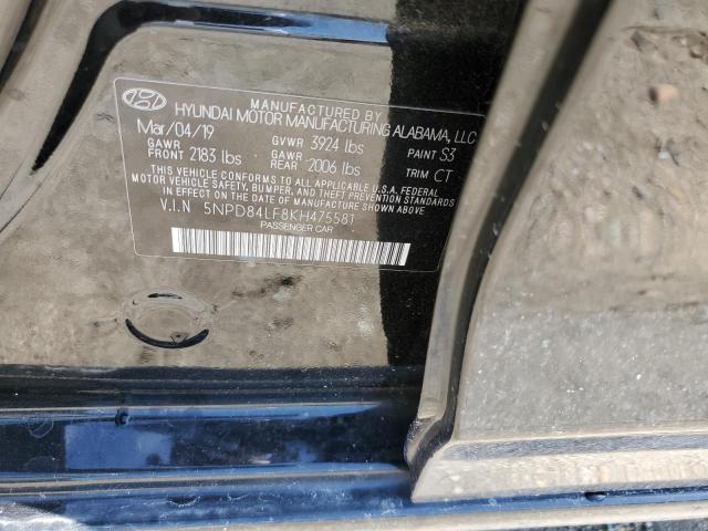 5NPD84LF8KH475581 2019 HYUNDAI ELANTRA - Image 12