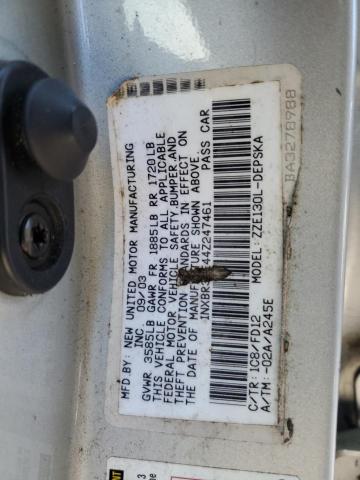 2004 Toyota Corolla Ce VIN: 1NXBR32E44Z247461 Lot: 56643624