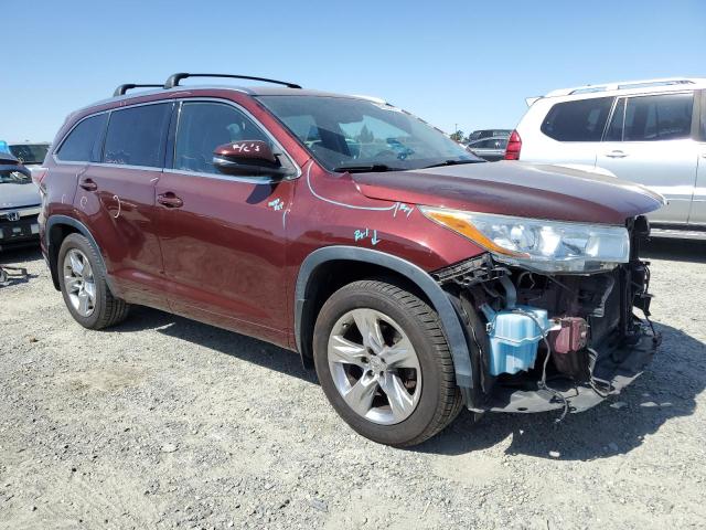 VIN 5TDDKRFH2ES045815 2014 Toyota Highlander, Limited no.4