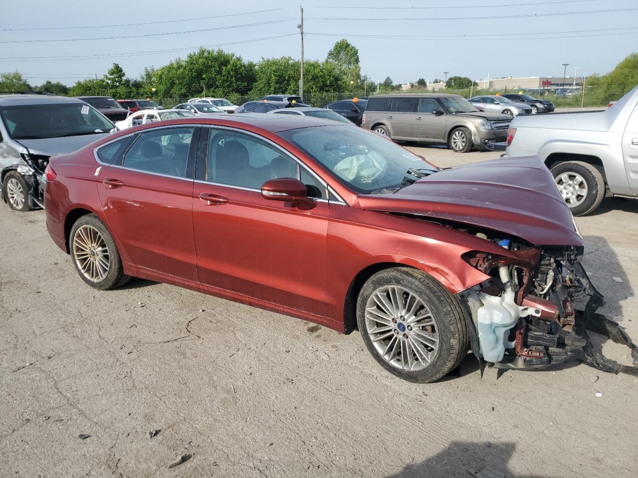 Lot #2652244406 2014 FORD FUSION SE