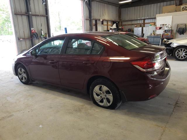 Vin: 19xfb2f53fe012355, lot: 53125664, honda civic lx 20152