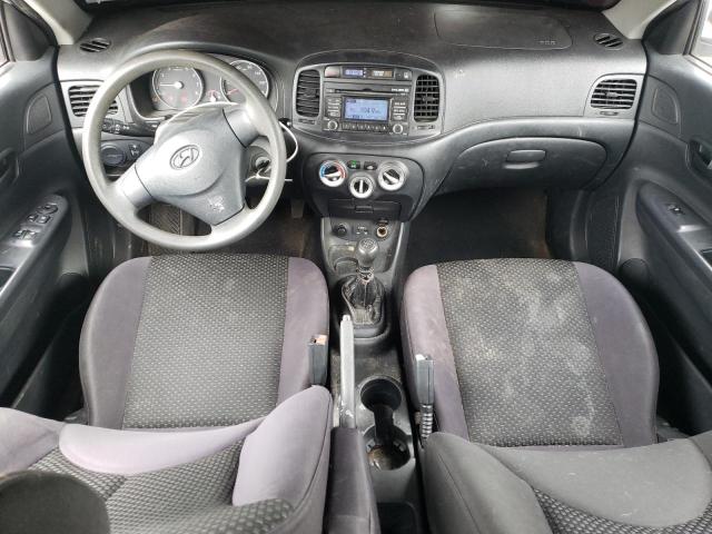 2010 Hyundai Accent Blue VIN: KMHCM3AC3AU153408 Lot: 53481414