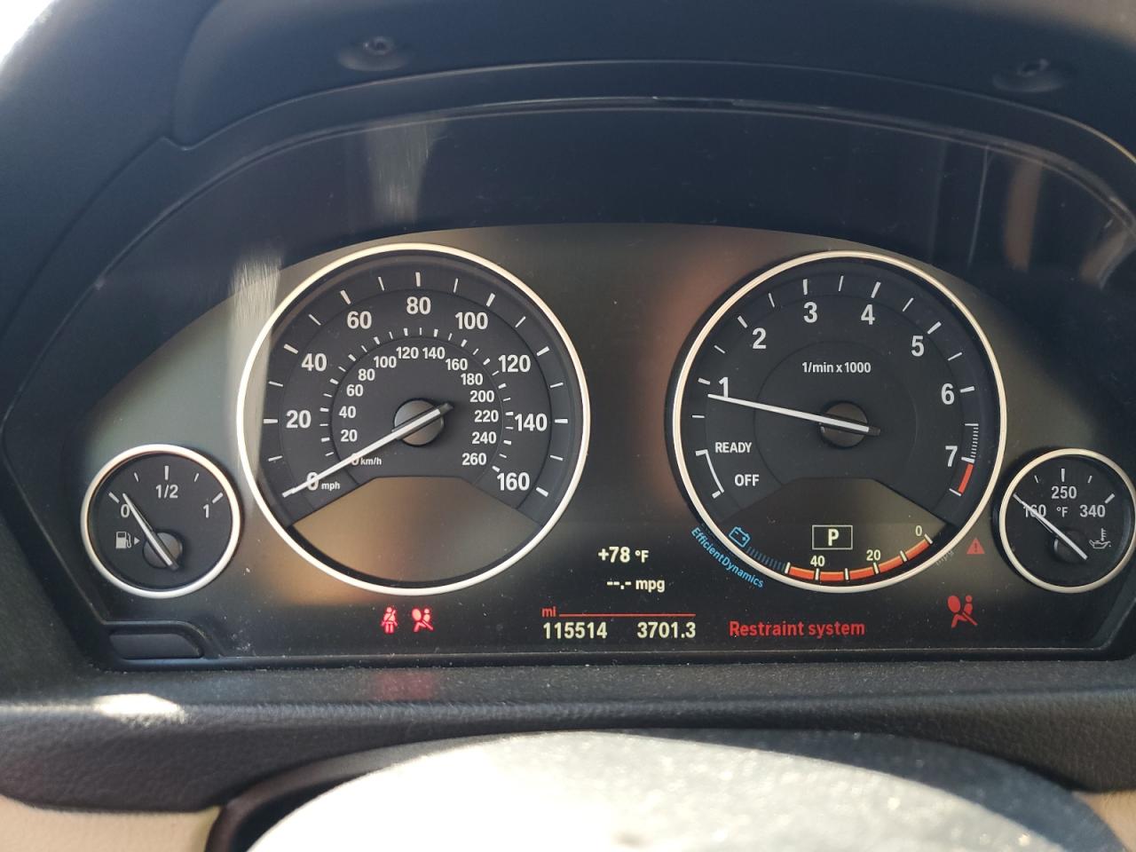 BMW 3 серія 2016 -auction- 8