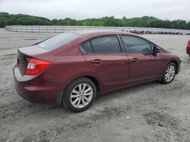 2012 Honda Civic Ex VIN: 2HGFB2F89CH572411 Lot: 53523404