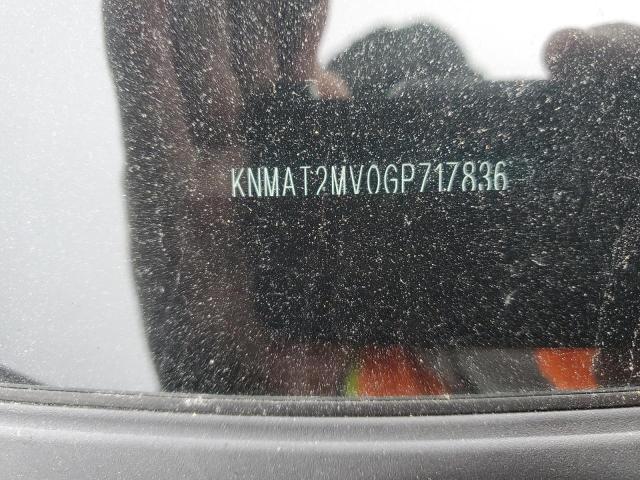 2016 Nissan Rogue S VIN: KNMAT2MV0GP717836 Lot: 55657214