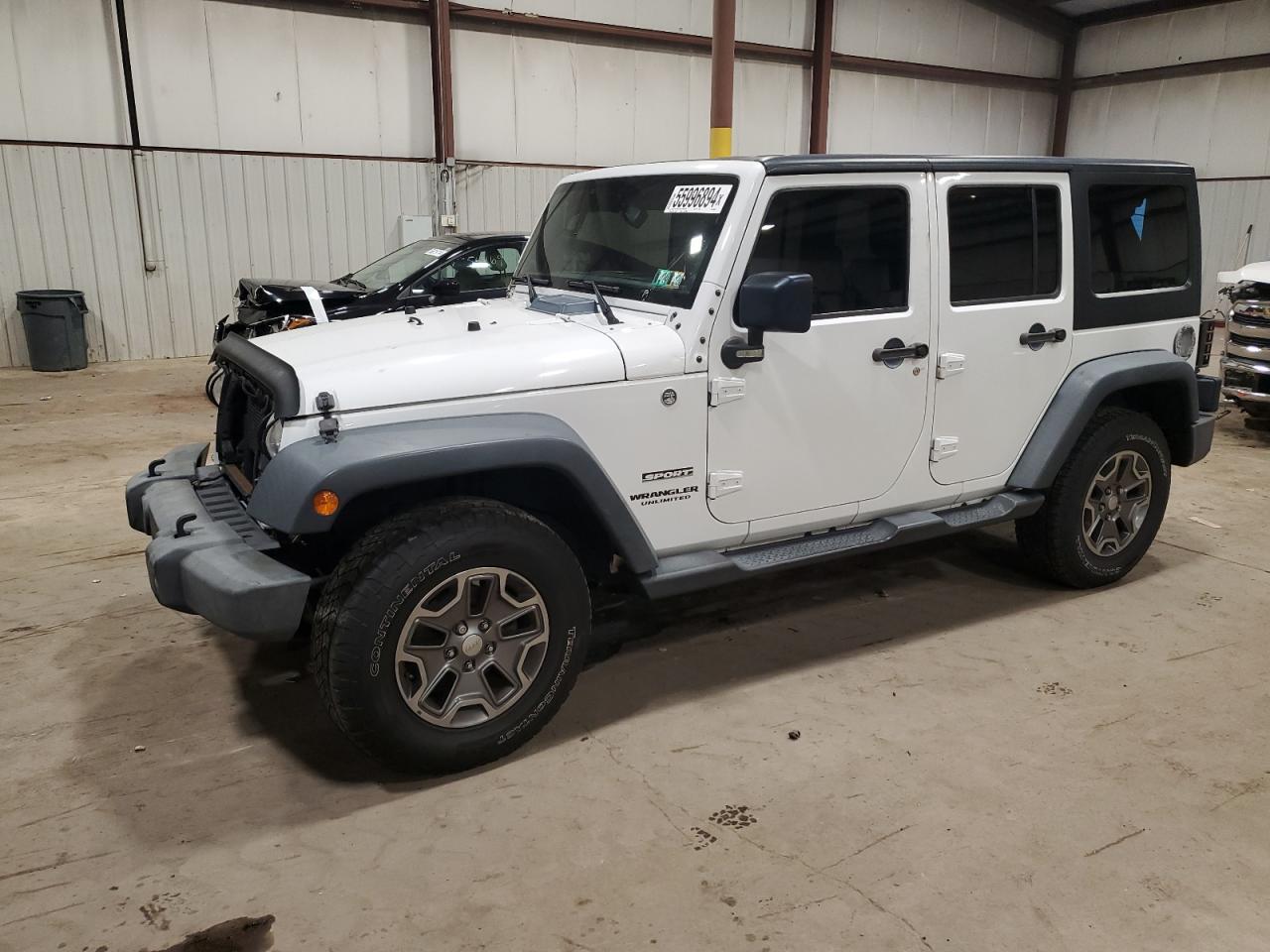 1C4HJWDG3EL305122 2014 Jeep Wrangler Unlimited Sport