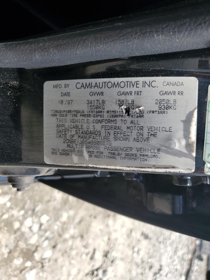 2CNBE1365W6906639 1998 Chevrolet Tracker