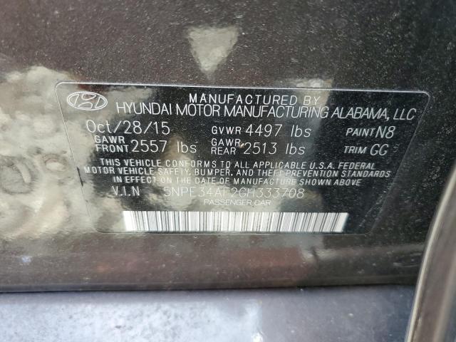2016 HYUNDAI SONATA SPO - 5NPE34AF2GH333708