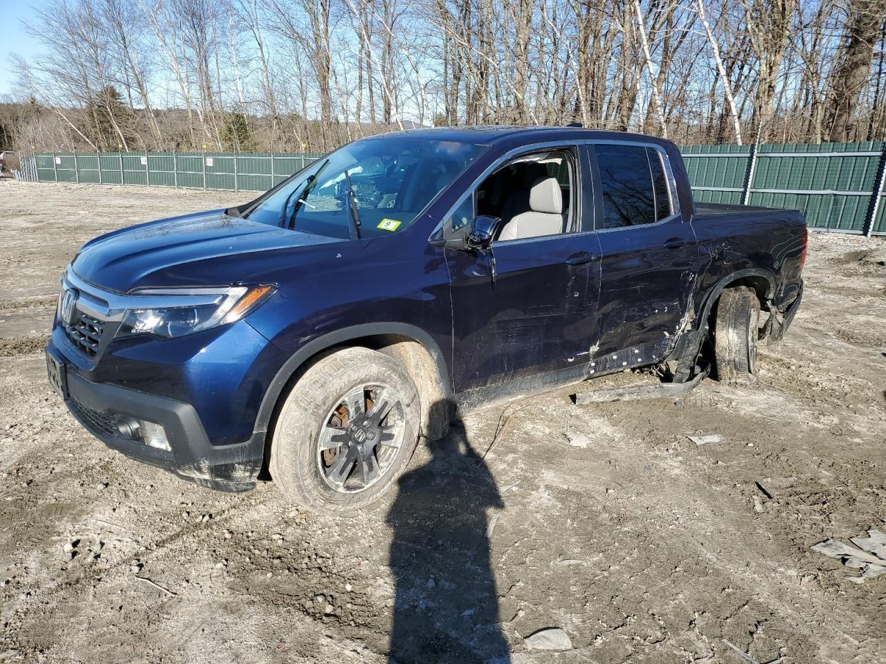 2019 Honda Ridgeline Rtl vin: 5FPYK3F66KB020436