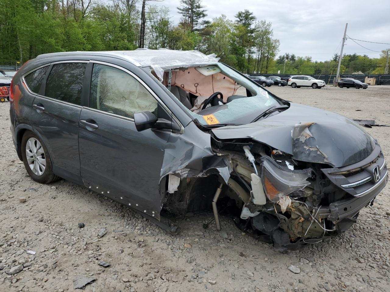 2013 Honda Cr-V Exl vin: 2HKRM4H74DH617740