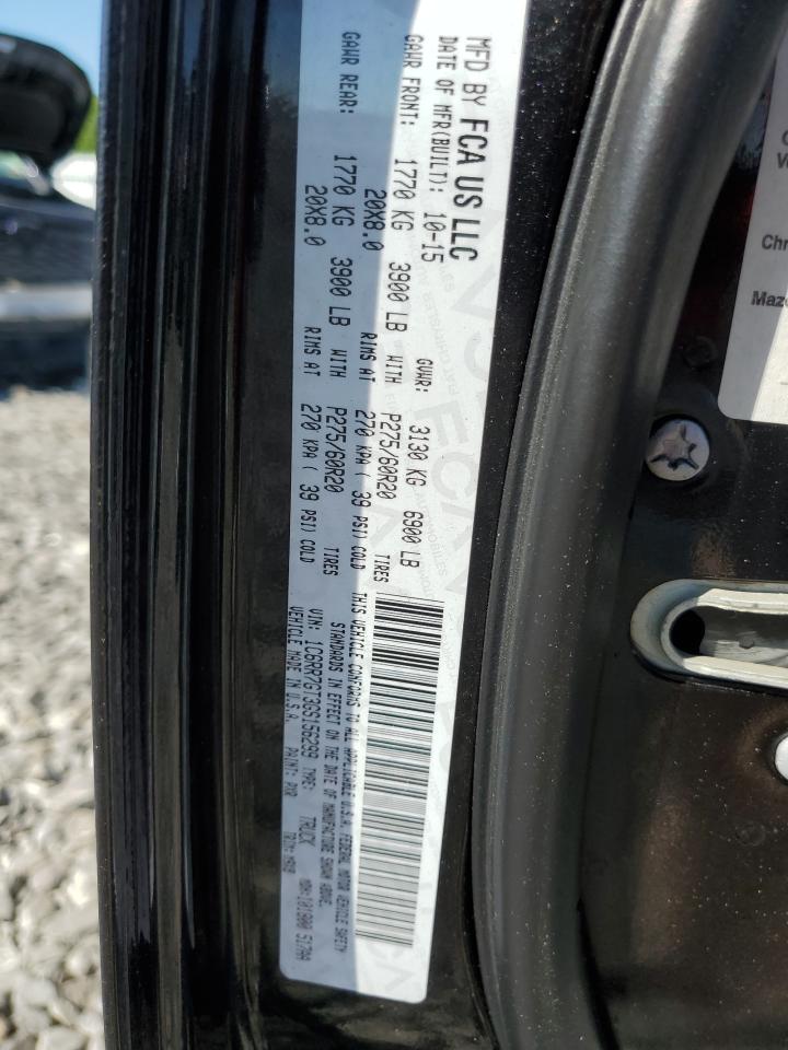 1C6RR7GT3GS156299 2016 Ram 1500 Slt