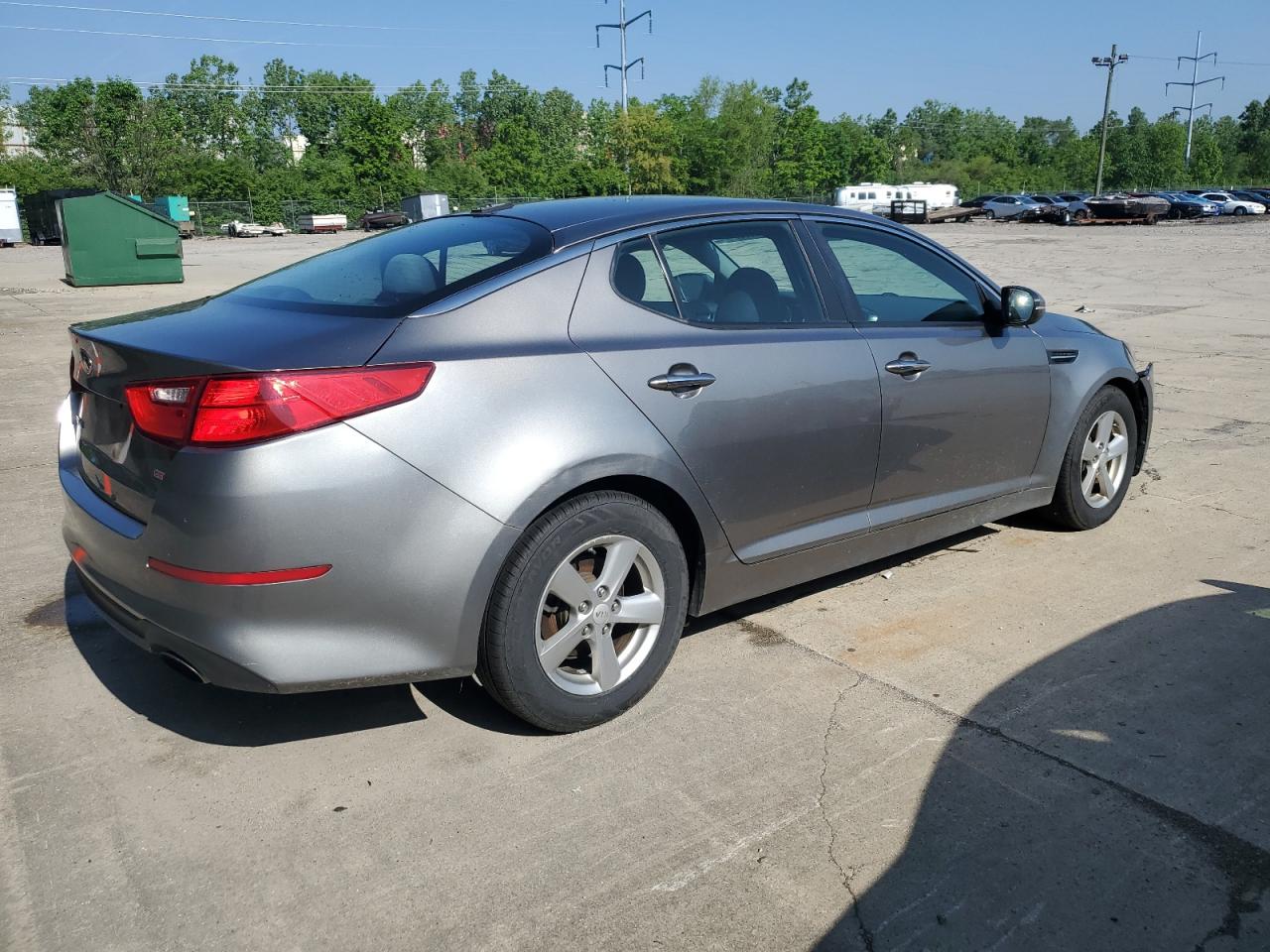 2015 Kia Optima Lx vin: 5XXGM4A70FG448641