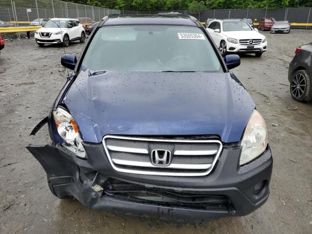 2005 Honda Cr-V Ex VIN: SHSRD78845U347489 Lot: 53505304