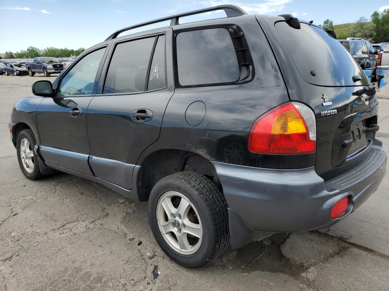 KM8SC83D11U131828 2001 Hyundai Santa Fe Gls