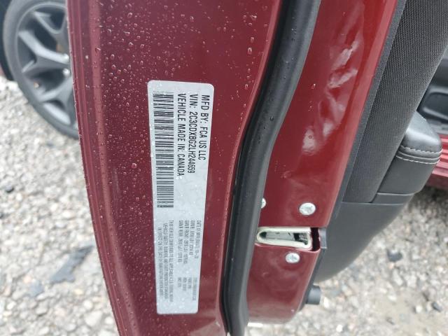 2020 Dodge Charger Sxt VIN: 2C3CDXBG2LH244659 Lot: 54739034