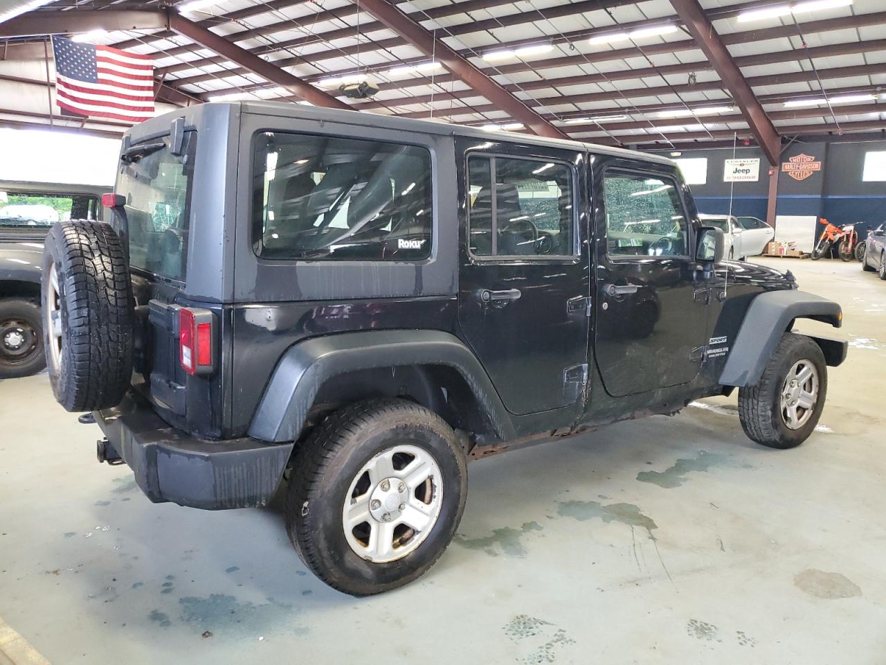 2013 Jeep Wrangler Unlimited Sport vin: 1C4BJWDG4DL626901