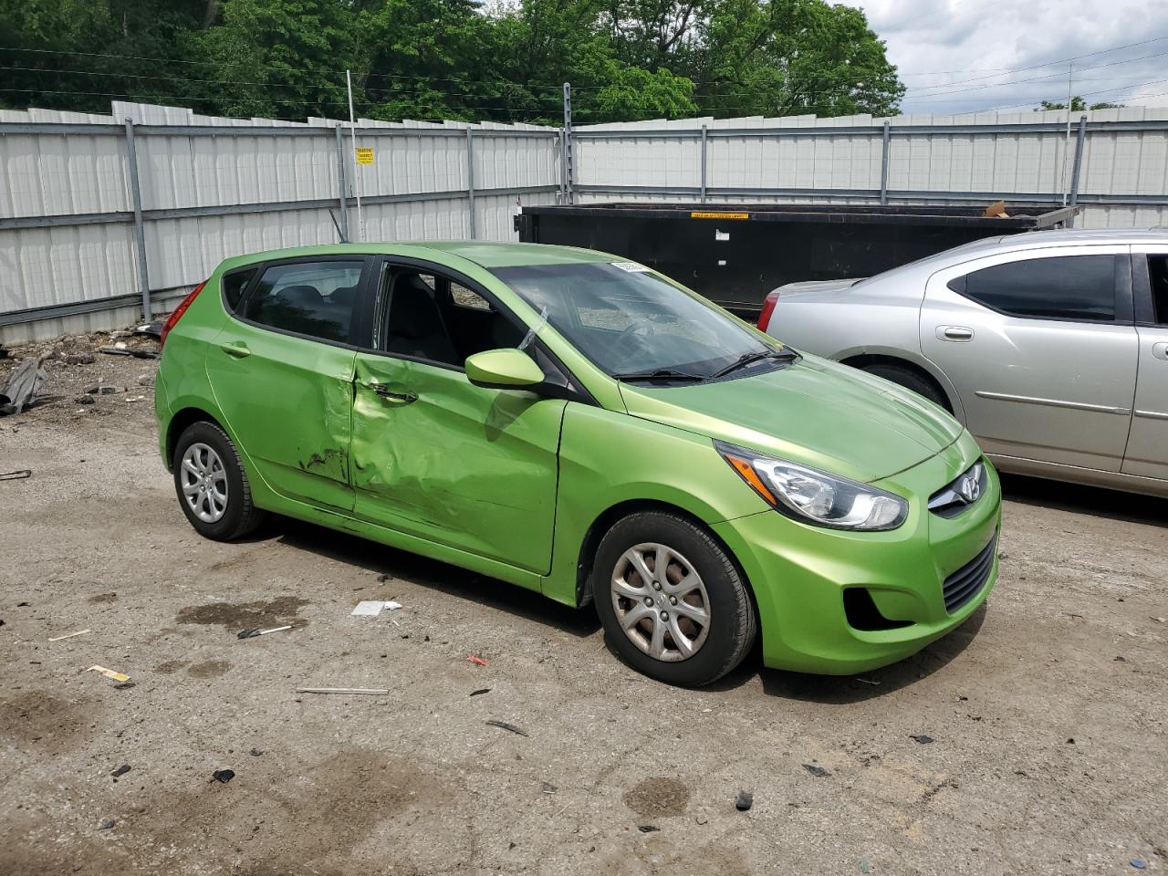 KMHCT5AE1EU174392 2014 Hyundai Accent Gls