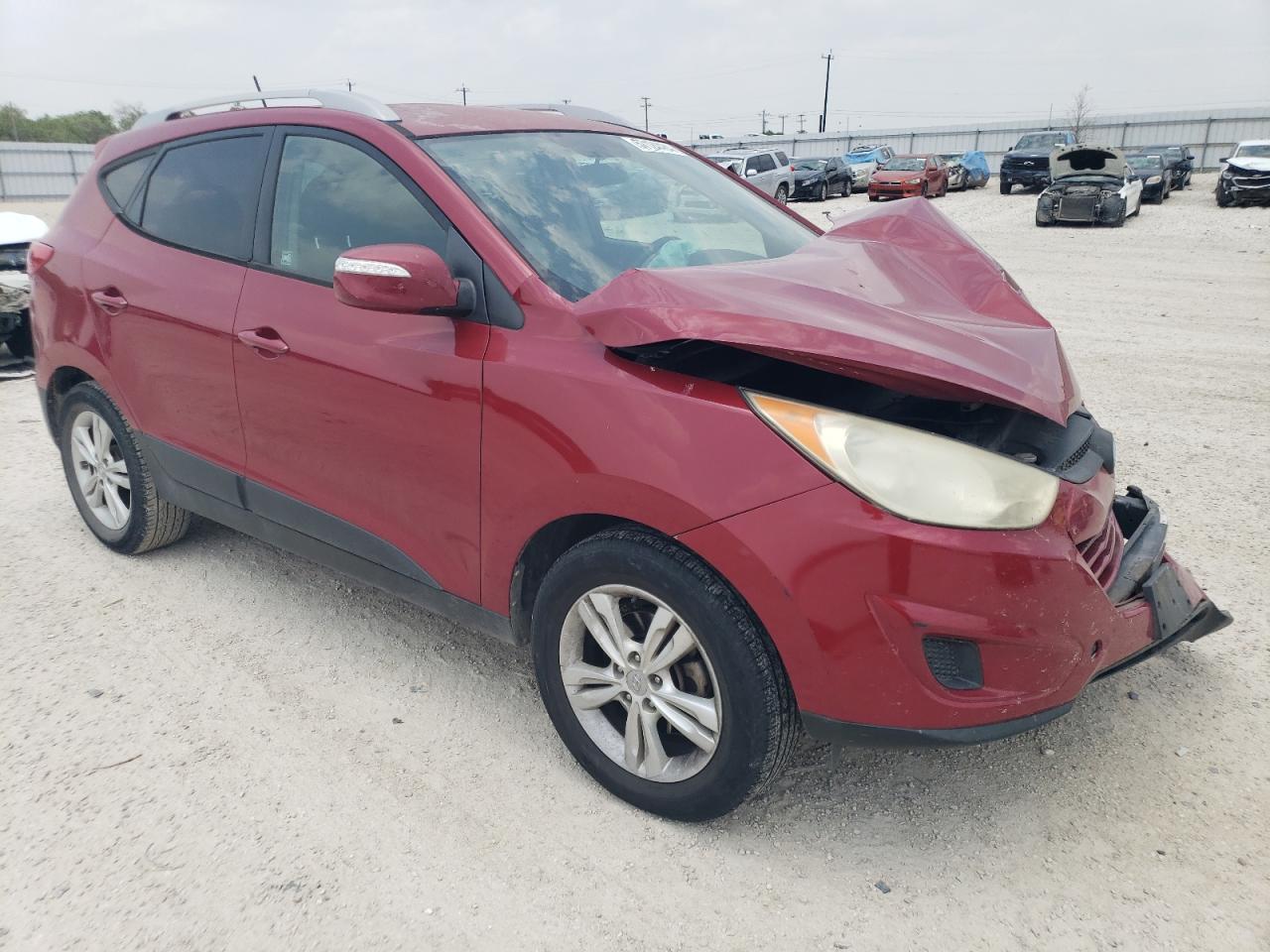 2012 Hyundai Tucson Gls vin: KM8JU3AC1CU455869