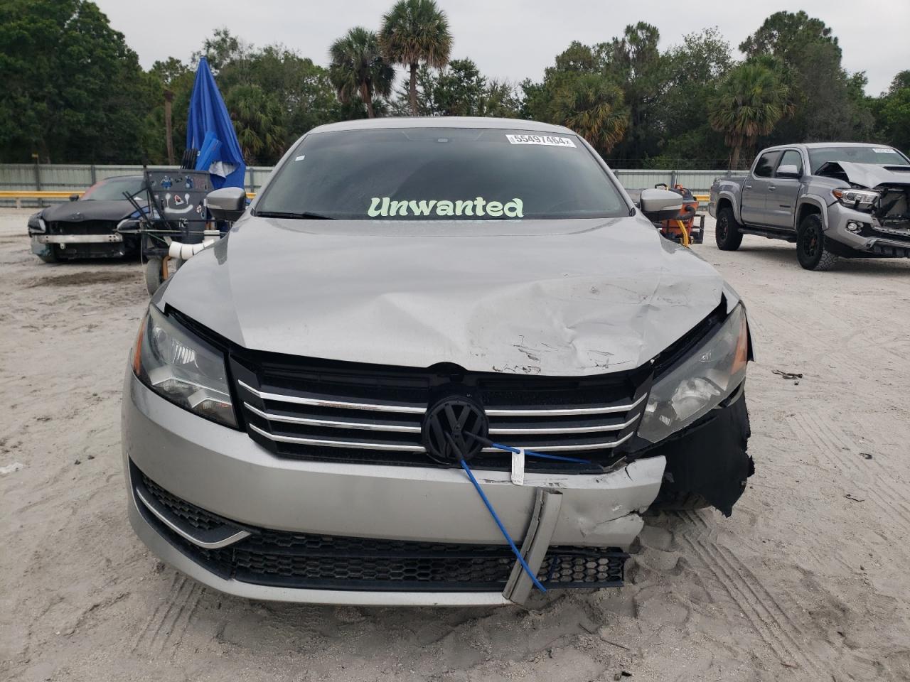 2014 Volkswagen Passat S vin: 1VWAP7A32EC027513