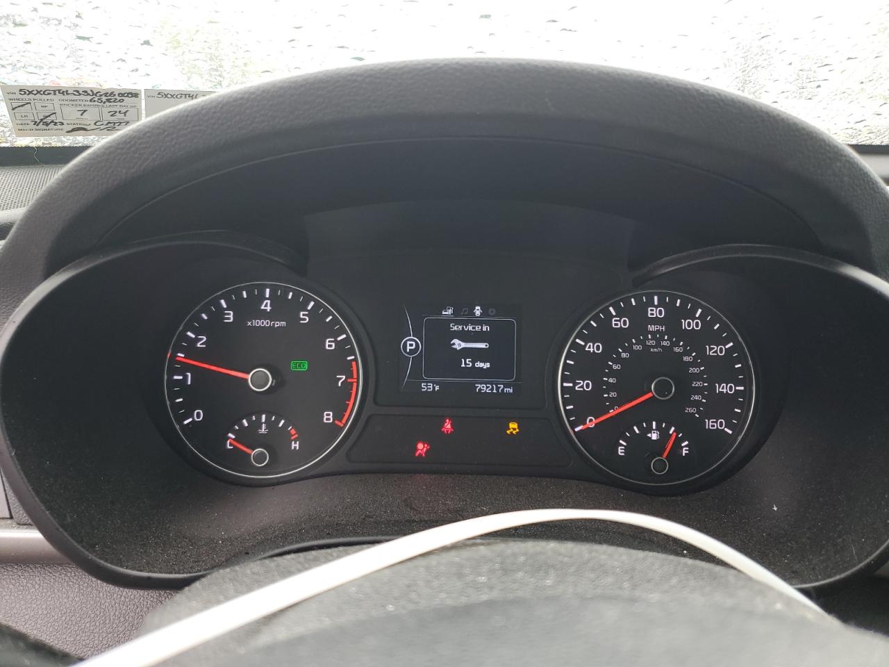 5XXGT4L33JG260038 2018 Kia Optima Lx