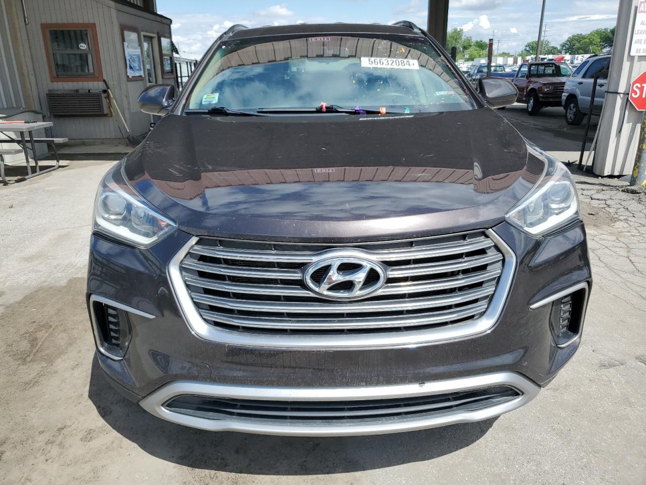 KM8SM4HF5HU225186 2017 Hyundai Santa Fe Se