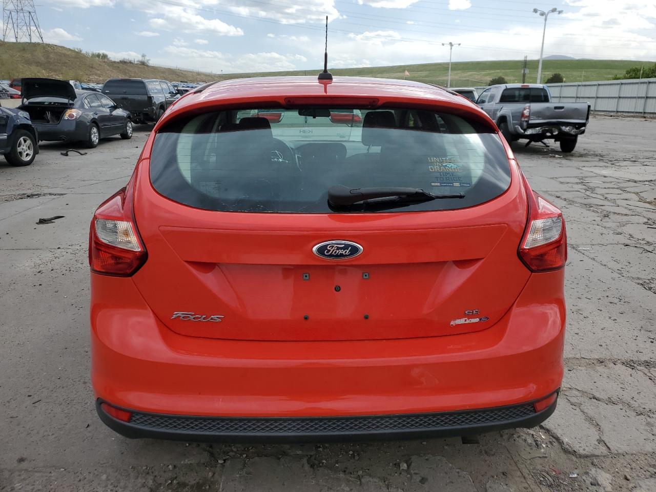 2012 Ford Focus Se vin: 1FAHP3K27CL362253