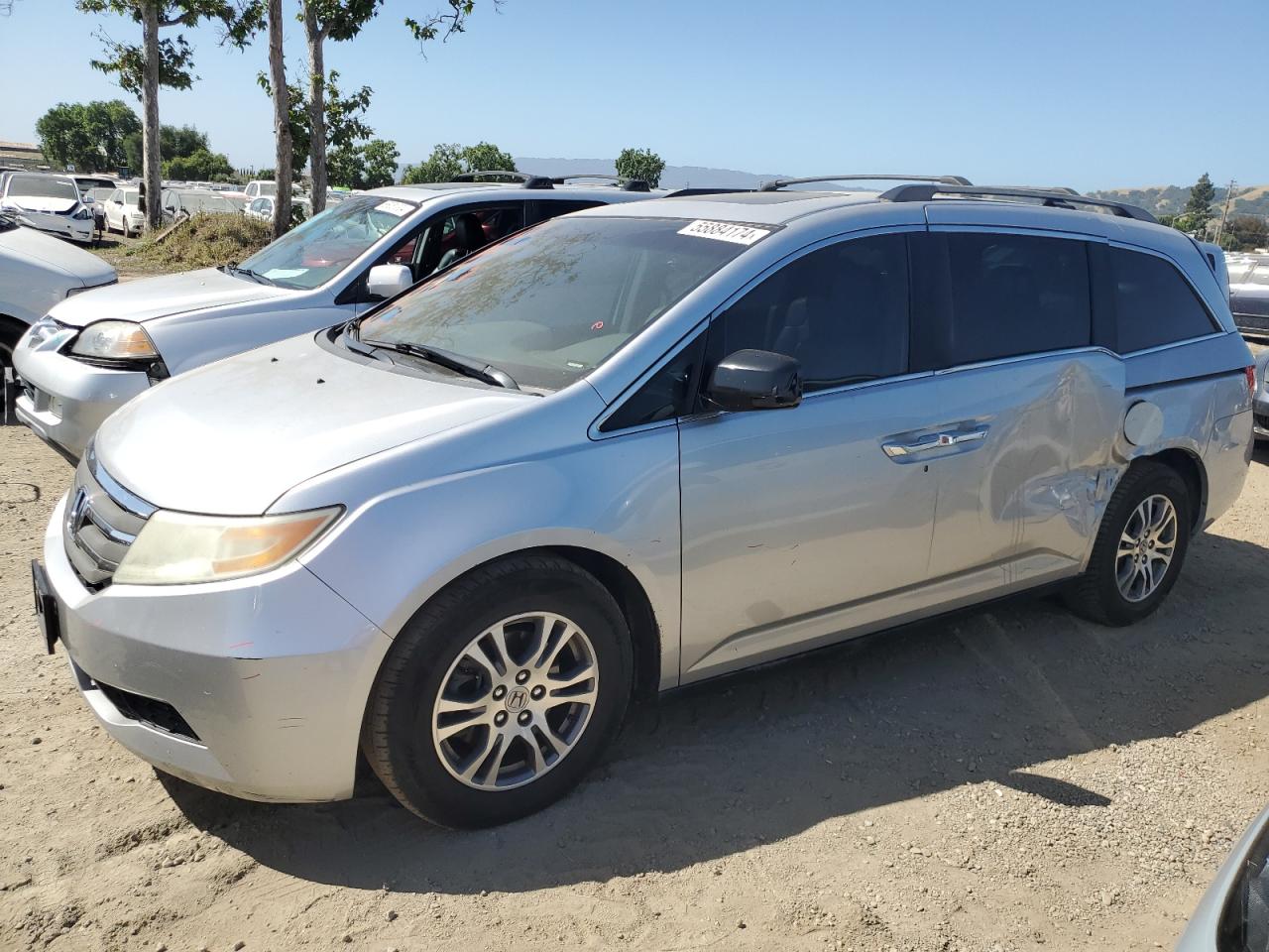 5FNRL5H69BB035886 2011 Honda Odyssey Exl