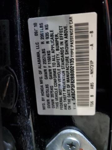 2011 Honda Accord Exl VIN: 5KBCP3F82BB002135 Lot: 54582624