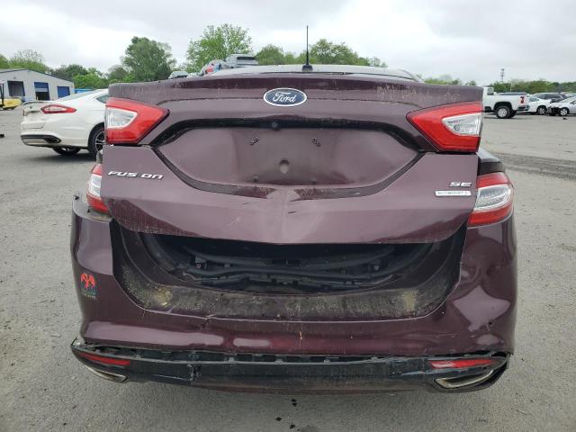 2013 Ford Fusion Se VIN: 3FA6P0H90DR166989 Lot: 55295844