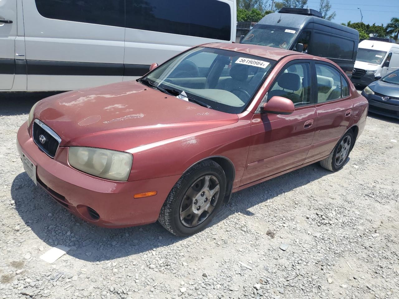 KMHDN45D12U331053 2002 Hyundai Elantra Gls