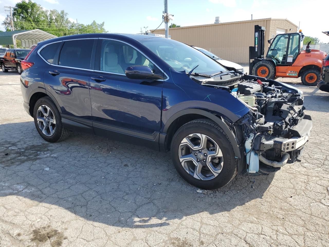 2017 Honda Cr-V Ex vin: 5J6RW2H58HL028022