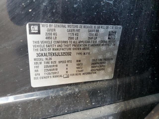 2018 GMC Terrain Sle VIN: 3GKALTEX6JL325392 Lot: 57168714