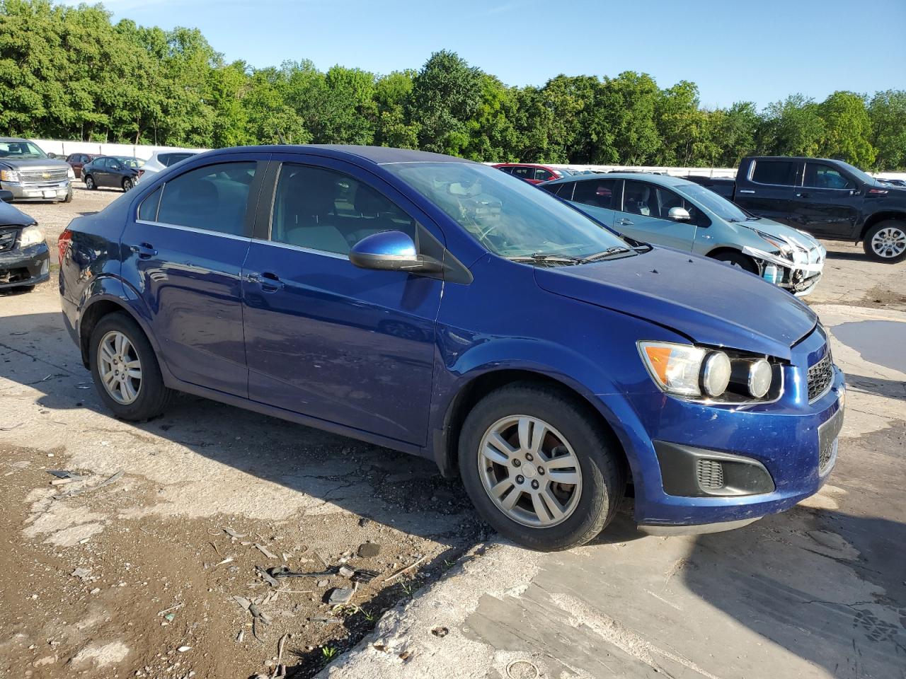 2014 Chevrolet Sonic Lt vin: 1G1JC5SH8E4221415