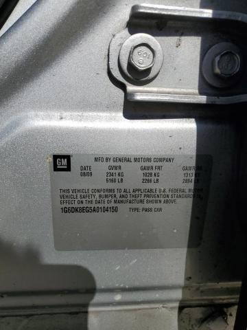 2010 Cadillac Cts Performance Collection VIN: 1G6DK8EG5A0104150 Lot: 53687464