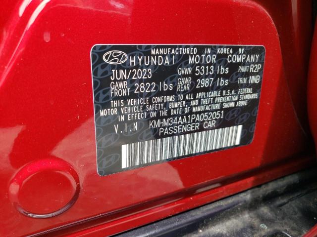 2023 HYUNDAI IONIQ 6 SE - KMHM34AA1PA052051