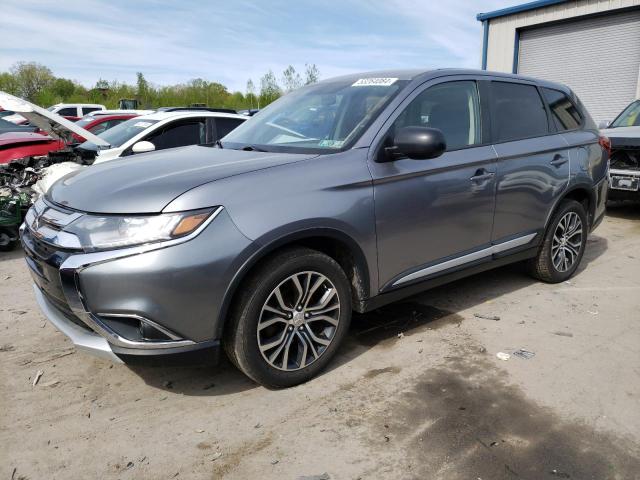 Lot #2538217377 2017 MITSUBISHI OUTLANDER salvage car