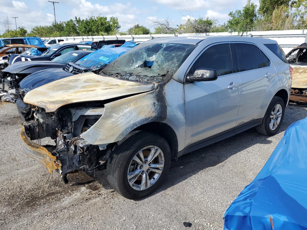 2GNALBEK1C1242121 2012 Chevrolet Equinox Ls