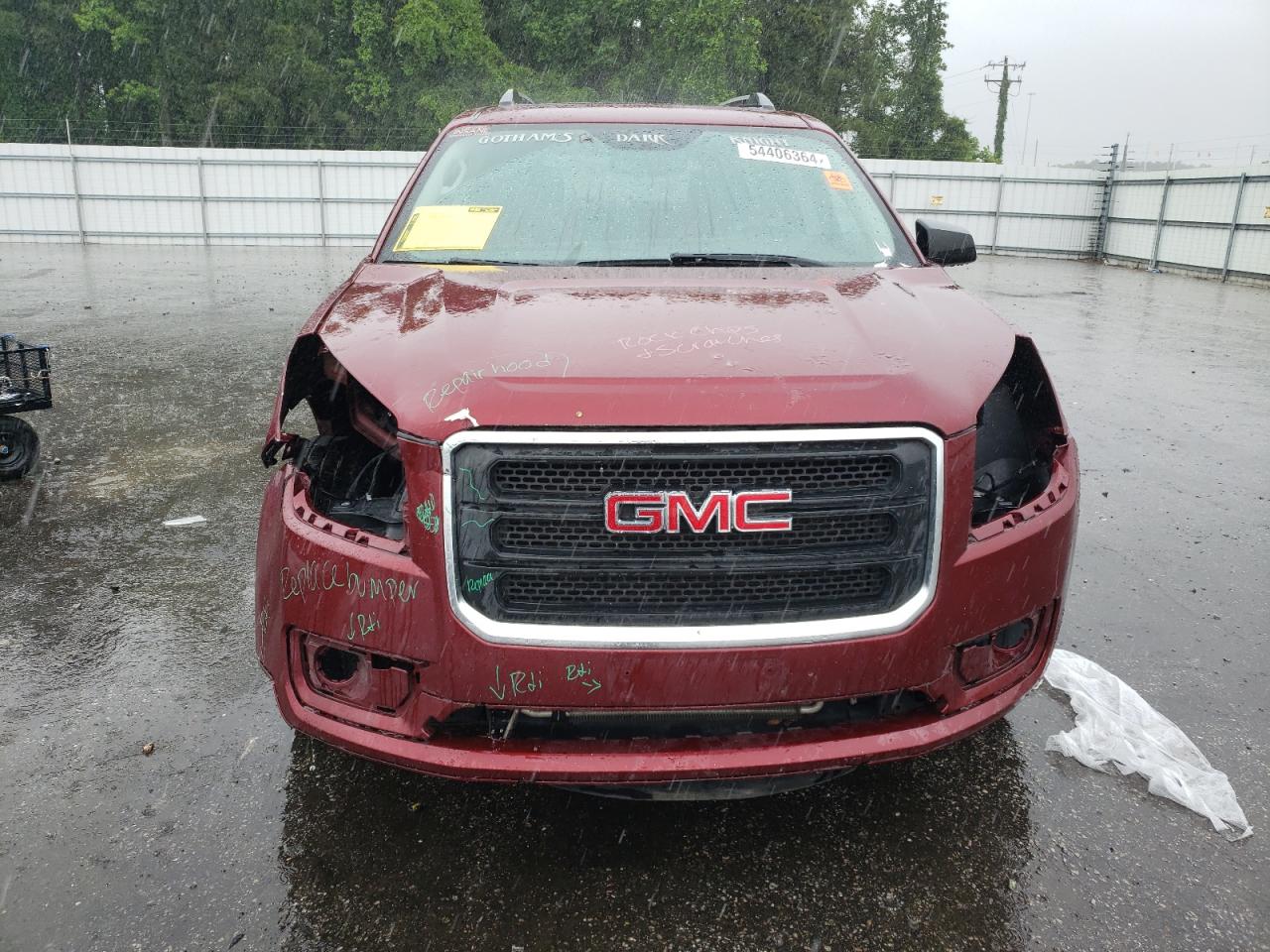 1GKKRPKD7FJ332449 2015 GMC Acadia Sle