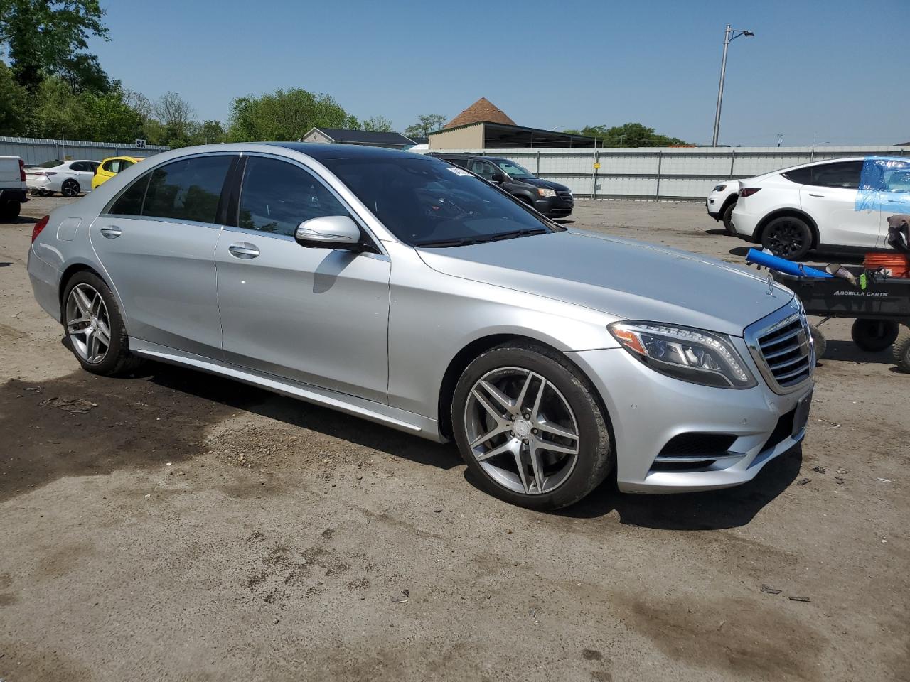 2014 Mercedes-Benz S 550 vin: WDDUG8CB2EA009279