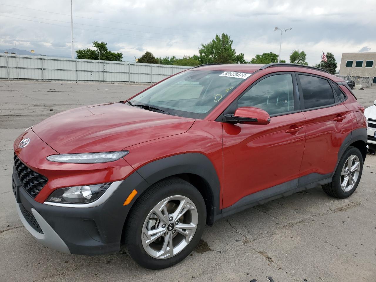 2022 Hyundai Kona Sel vin: KM8K6CAB4NU856793