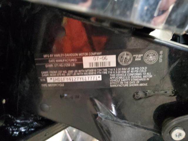 2007 HARLEY-DAVIDSON FLHRS - 1HD1FY4127Y617771