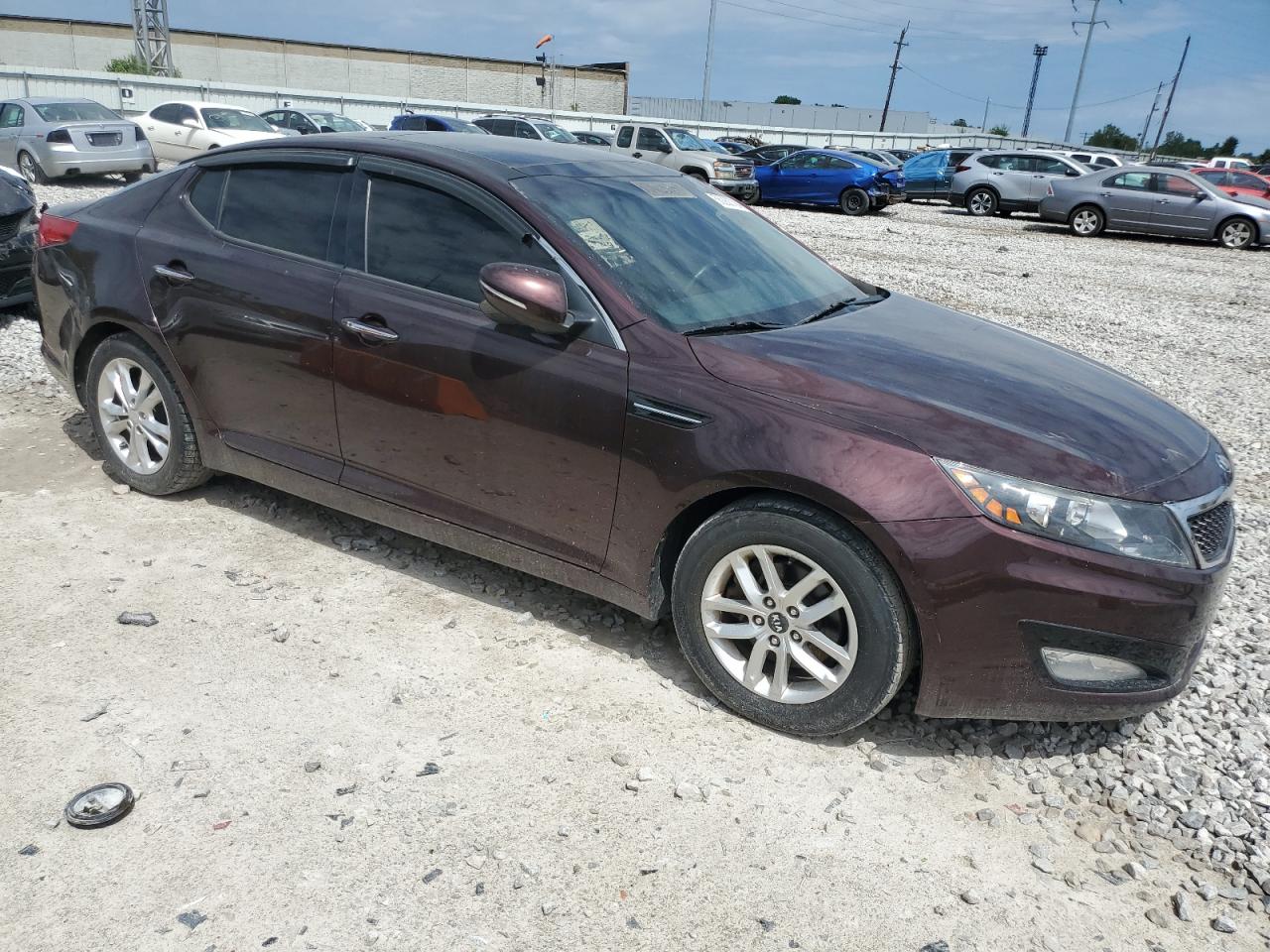 5XXGN4A70DG218544 2013 Kia Optima Ex