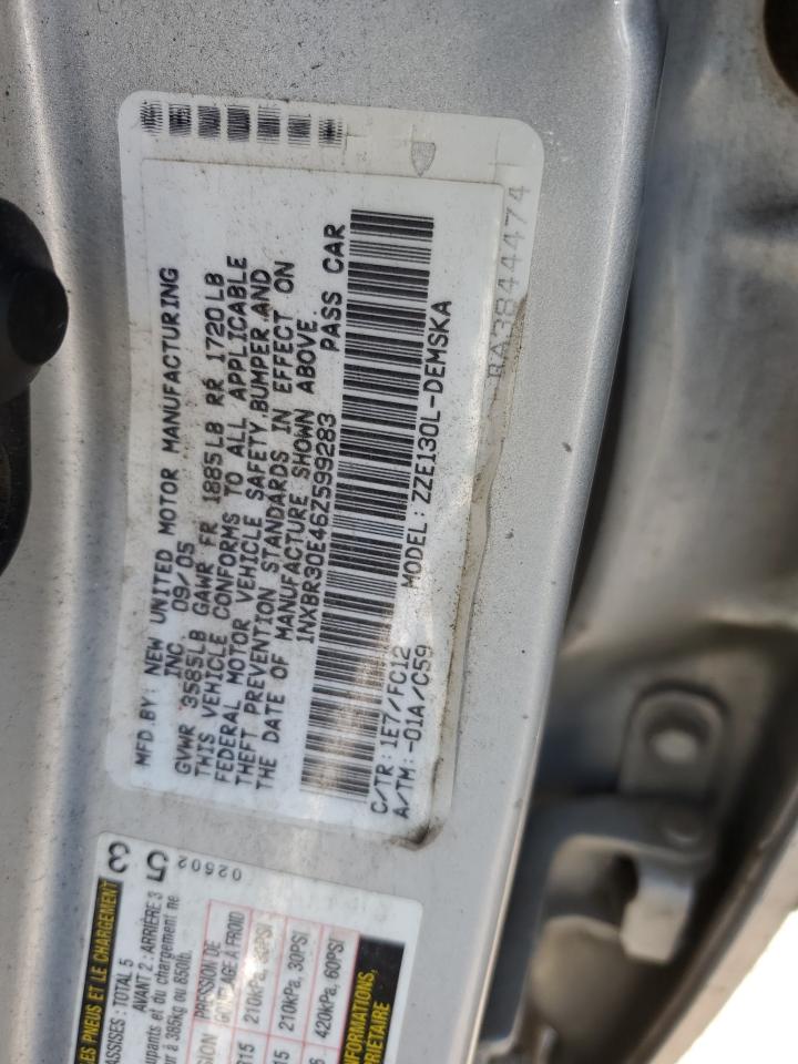 1NXBR30E46Z599283 2006 Toyota Corolla Ce